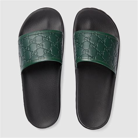 cheap gucci slides men's|gucci slides men stockx.